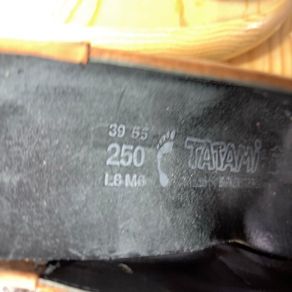 Birkenstock Tatami Sandals Womens Size 8 Leather Open Toe Mule Made in Germany - Picture 7 of 8